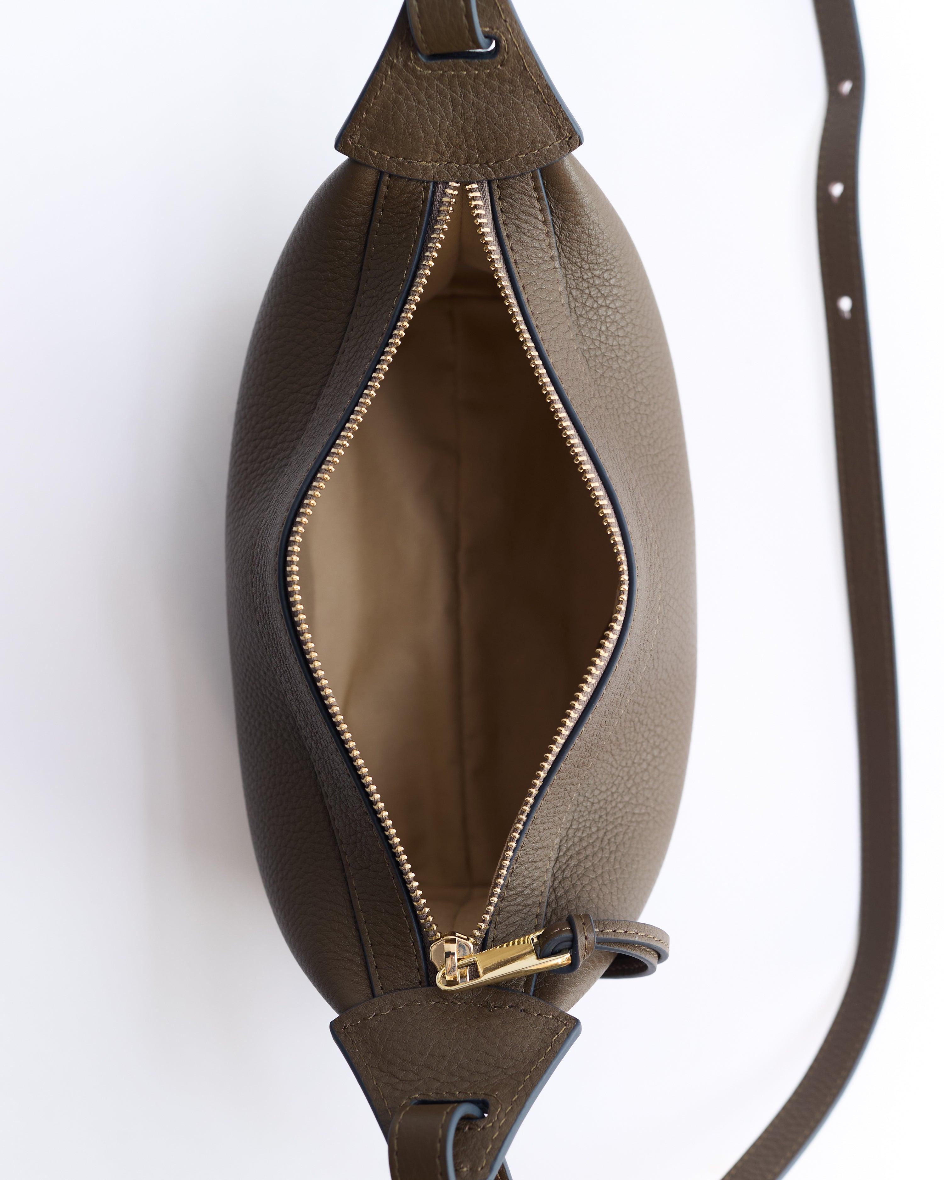 Mini Lou Bag: Khaki Green Gold