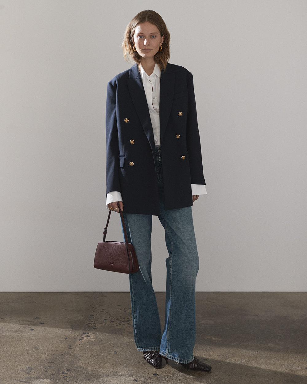 Clara Bag: Burgundy