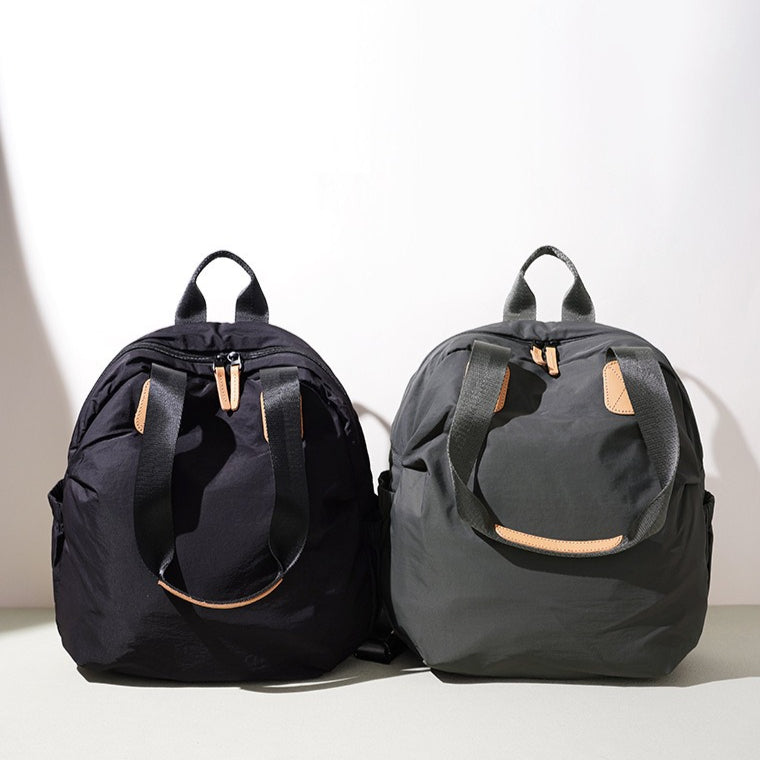 Urban Nylon Spacious Capacity Zipper Backpack
