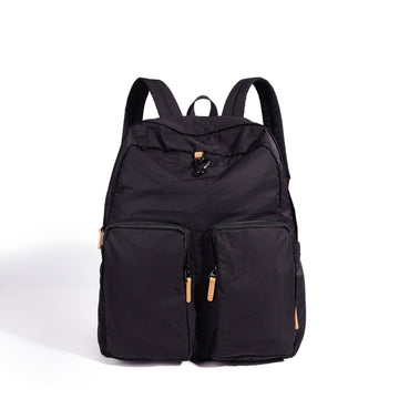 Minimalist Nylon Spacious Capacity Zipper Backpack