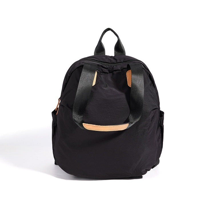 Urban Nylon Spacious Capacity Zipper Backpack